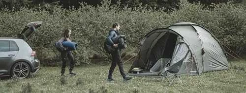 „Easy Camp“ šeimos palapinė | Kinn 4 | 4 asmuo(-ys) | Žalias