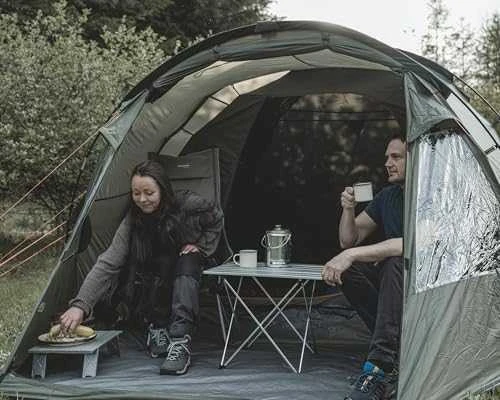 „Easy Camp“ šeimos palapinė | Kinn 4 | 4 asmuo(-ys) | Žalias
