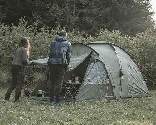„Easy Camp“ šeimos palapinė | Kinn 4 | 4 asmuo(-ys) | Žalias