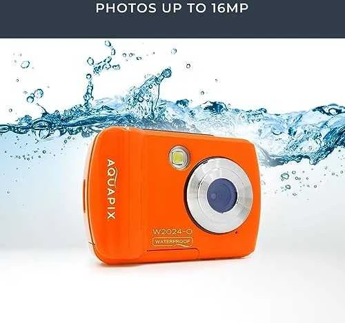 Skaitmeninis fotoaparatas EasyPix Easypix Aquapix W2024 Splash Oranžinis