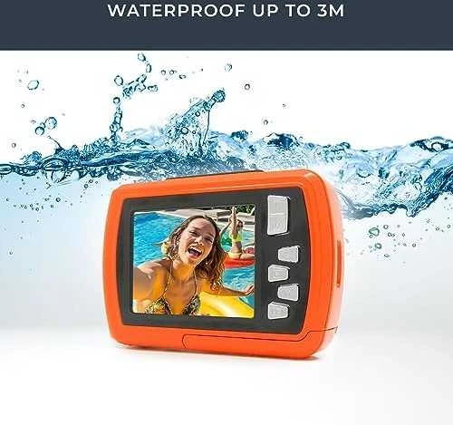 Skaitmeninis fotoaparatas EasyPix Easypix Aquapix W2024 Splash Oranžinis