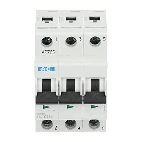 Eaton FAZ-C25 miniatiūrinis automatinis jungiklis 3 moduliai - 278875