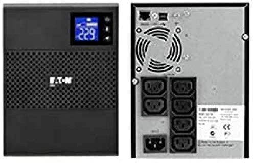 Battery Backup Eaton 750VA/525W UPS, line-interactive with pure sinewave output, Windows/MacOS/Linux support, USB/serial