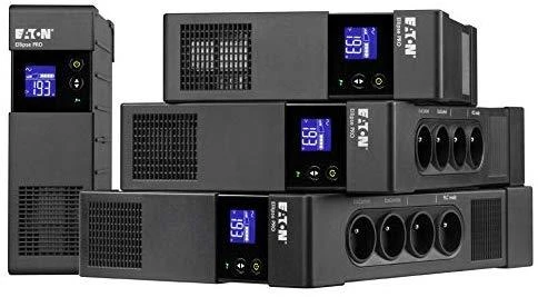 Eaton 650VA/400W UPS, linijinis interaktyvus, DIN 3+1