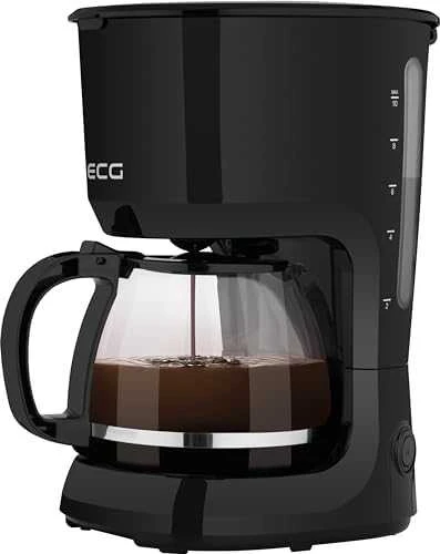 Kavos aparatas ECG KP 2116 Easy Lašėjimo-brew kavos virimo aparatas, Up to 10 cups of kavos per one fill, Juodas