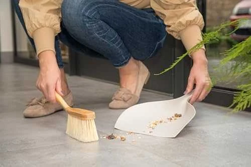 York Eco Natural Semtuvėlis su šluotele Bamboo 062140
