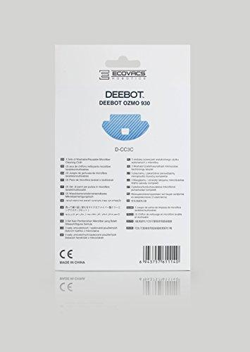 Ecovacs grindų roboto šluostės skirtos Ozmo 930 / 930 PRO modeliams, 3 vnt.