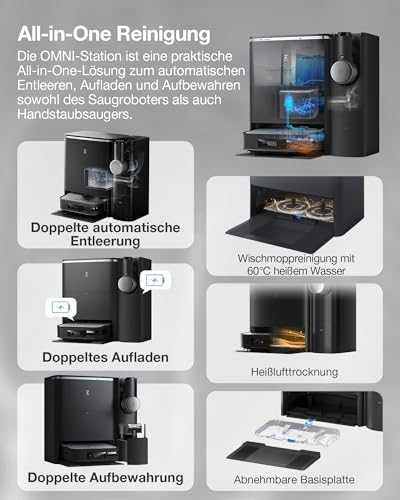 Dulkių siurblys - robotas Ecovacs Deebot X2 Omni