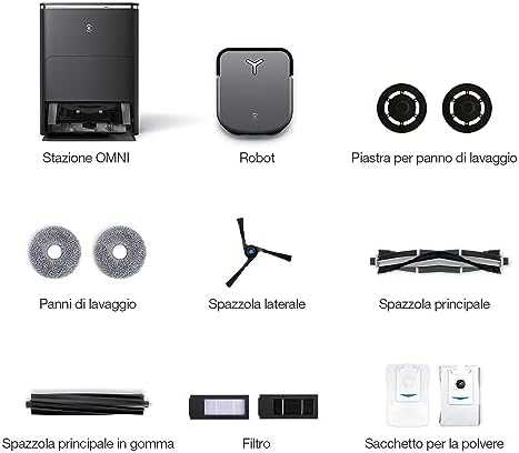 Dulkių siurblys - robotas Ecovacs Deebot X2 Omni