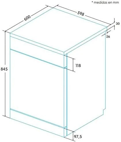 Indaplovė Edesa EDW-6230 X