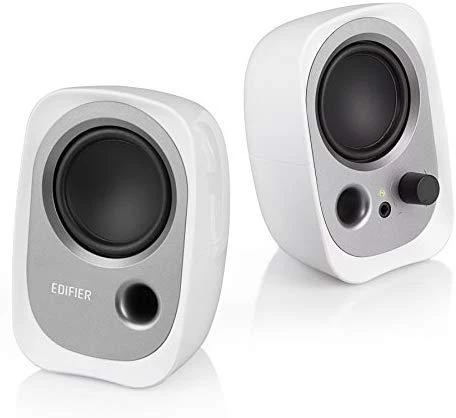 Kompiuterio kolonėlės Edifier R12U 2.0, 4 W, Baltos spalvos