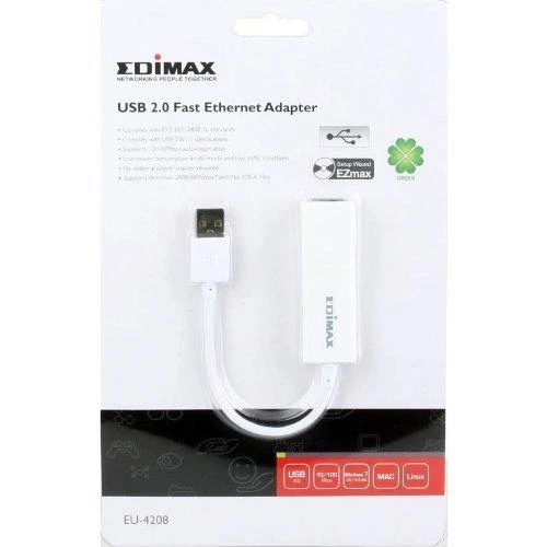 Edimax EU-4208 USB 2.0 Fast Ethernet adapteris