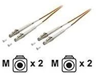 Efb Elektronik EFB EFB LWL Kabelis Duplex Jumper LC-LC 9/125 OS2 10 Meter LSZH Halogenfrei gelb 2.0mm geprueft mit Messprotokoll