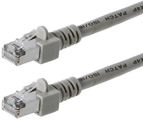 Efb Elektronik Patch kabelis (2m, SF/UTP, CAT5e, LSZH, pilkas)