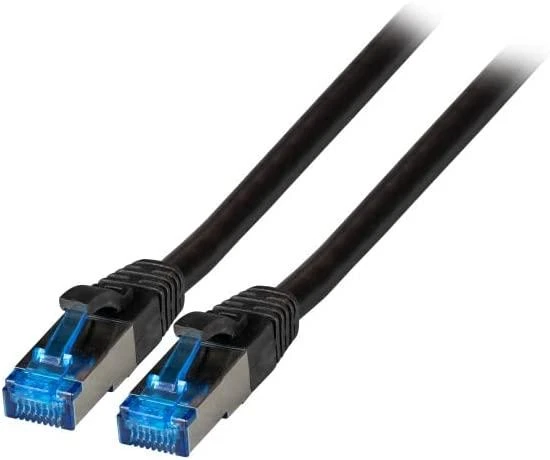 Efb Elektronik EFB EFB RJ45 pataisinis kabelis S/FTP, Cat.6A, Cat7 TPE superflex, 7,5m, sw