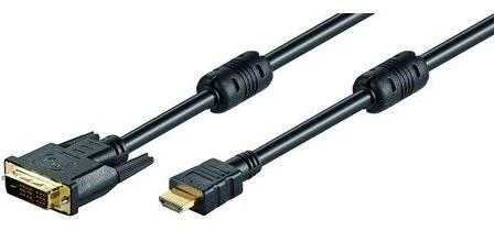 Goobay GB HDMI/DVI CABLE 2M, HDMI - DVI-D SINGLE-LINK (18+1 PIN), G