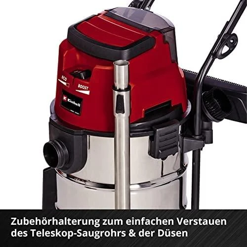 Akumuliatorinis dulkių siurblys Einhell TE-VC 36/30 Li S-Solo; 2x18 V (be akumuliatoriaus ir pakrovėjo)
