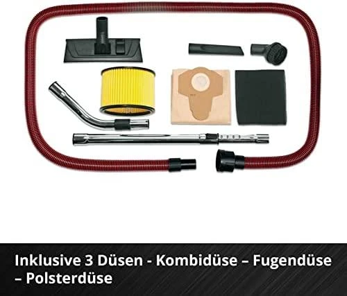 Akumuliatorinis dulkių siurblys Einhell TE-VC 36/30 Li S-Solo; 2x18 V (be akumuliatoriaus ir pakrovėjo)