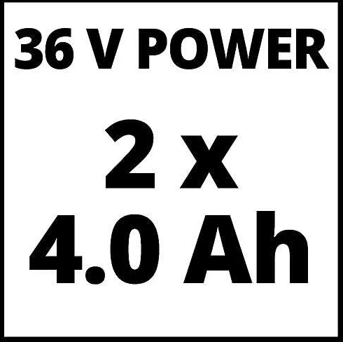 Akumuliatorinė žoliapjovė Einhell GE-CM 43 Li M Kit (2 x 4,0 Ah) AKU