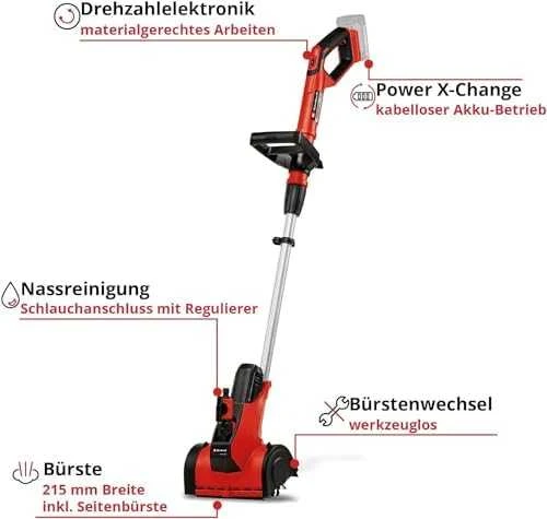 Einhell Akumuliatorinė terasų plovykla PICOBELLA Solo