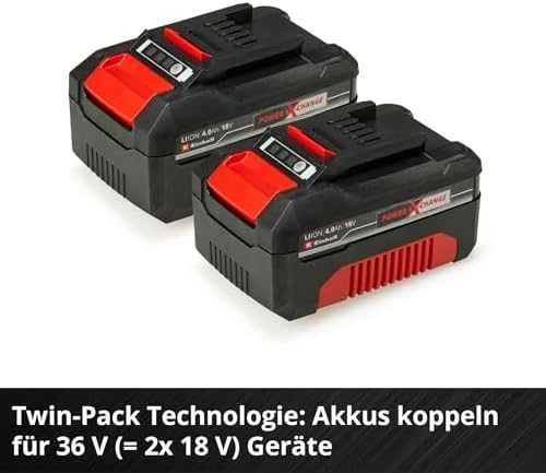 Akumuliatorius Einhell 4511489; 18 V; 2x4,0 Ah