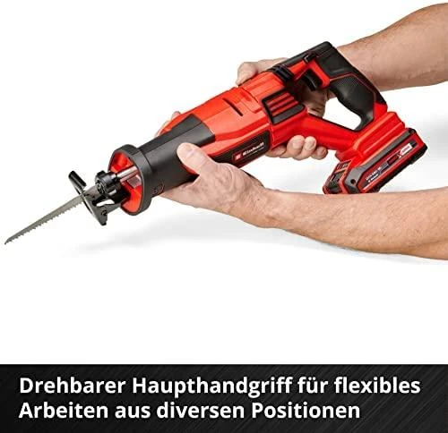 Tiesinis pjūklas Einhell TE-AP 18/28 Li BL 18V be akumuliatoriaus ir kroviklio
