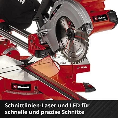 Skersinio pjovimo staklės Einhell TE-SM 36/210 Li - Solo; 2x18 V (be akumuliatoriaus ir pakrovėjo)