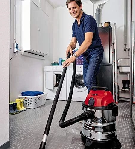 Einhell EINlight TC-VC 1820 SA, Nass-/Trockensauger - red/sidabrinis