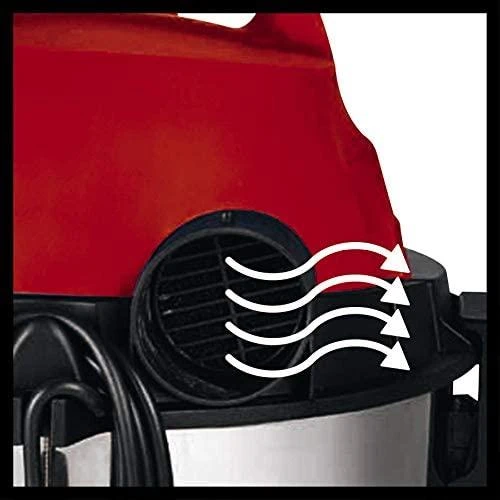 Einhell EINlight TC-VC 1820 SA, Nass-/Trockensauger - red/sidabrinis