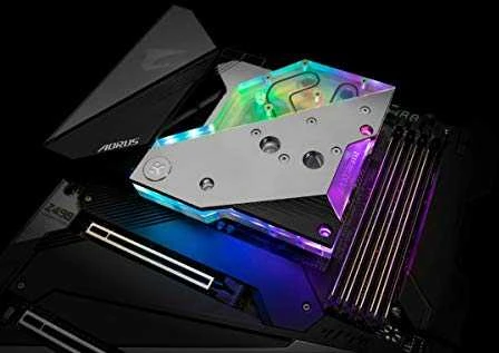 Ek Water Blocks Ek Vanduo Blocks EK Vanduo Blocks EK-Quantum Momentum AORUS Z490 Xtreme D-RGB (akrilas)