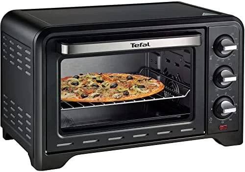 Mikrobangų krosnelė TEFAL | Mini Oven | OF444834 | 19 L | 1380 W | Juodas