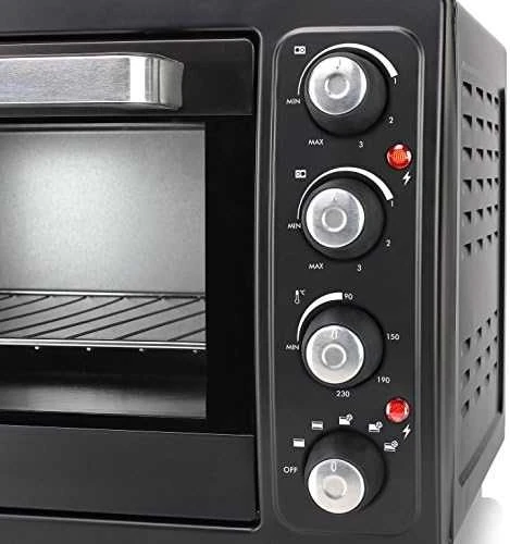 Elektrinė krosnelė Tristar | Electric mini orkaitė | OV-1443 | Integrated timer | 38 L | Table top | 3100 W | Juodas