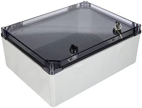 Elektro Plast 43.11 Korpusas 400x300x166mm IP65 su tvirtinimo plokšte skaidri UNIbox Uni-1/T 43.11