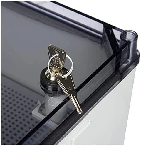 Elektro Plast 43.11 Korpusas 400x300x166mm IP65 su tvirtinimo plokšte skaidri UNIbox Uni-1/T 43.11