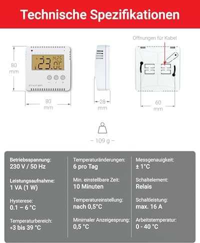 ELEKTROBOCK programuojamas Wi-Fi termostatas PT14-P WiFi