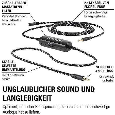 Elgato | Chat Link Pro | 3,5 mm moteriška jungtis; 3,5 mm jungties kištukas | Juodas