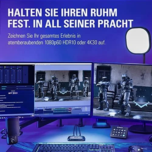 Elgato | Išorinė fiksavimo kortelė | HD60 X | N/A | N/A GB | N/A | HDMI