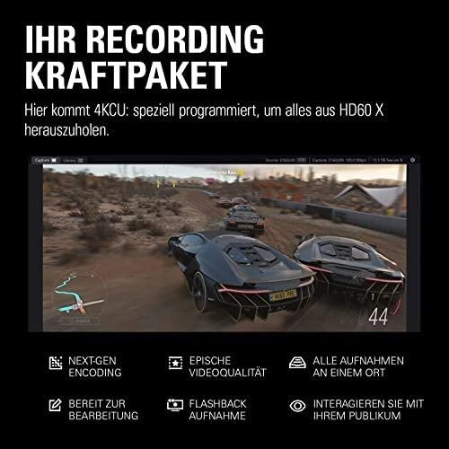 Elgato | Išorinė fiksavimo kortelė | HD60 X | N/A | N/A GB | N/A | HDMI