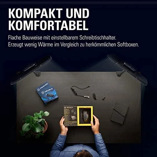 Elgato Key Light 2800 Lumens šviestuvas transliuotojui