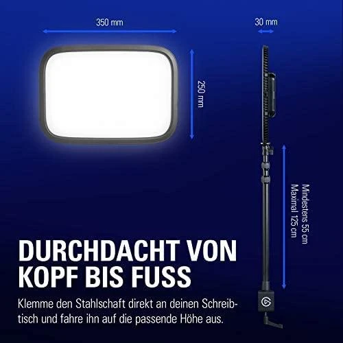 Elgato Key Light 2800 Lumens šviestuvas transliuotojui
