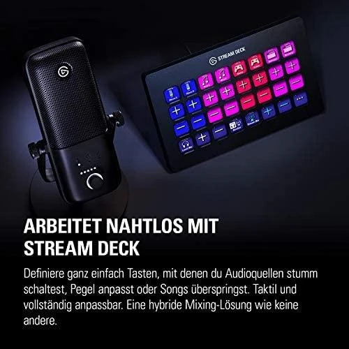Kondensatorinis transliavimo mikrofonas Elgato Wave:3