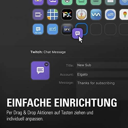 Elgato Stream Deck XL, spartus praplėstų funkcijų paleidimo įrenginys