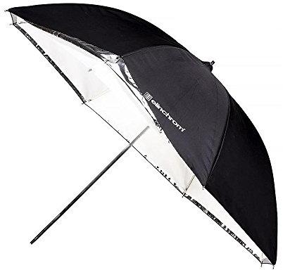 Elinchrom Umbrella Shallow Baltas/permatomas 85cm