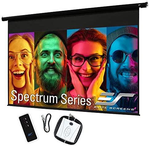 Elite Screens | Spectrum Series | Electric110H | Įstrižainė 110" | 16:9 | Matomo vaizdo plotis (W) 244 cm | Juodas