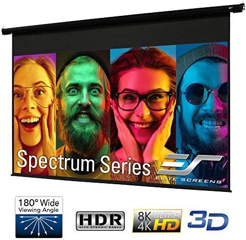 Elite Screens | Spectrum Series | Electric110H | Įstrižainė 110" | 16:9 | Matomo vaizdo plotis (W) 244 cm | Juodas