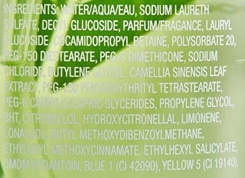 Elizabeth Arden Žalias Tea Energizing Bath & Dušo želė dušo želė, 500 ml