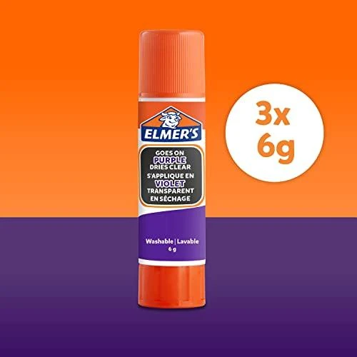 Elmer's violetiniai klijai (3 vnt.) - 2136613