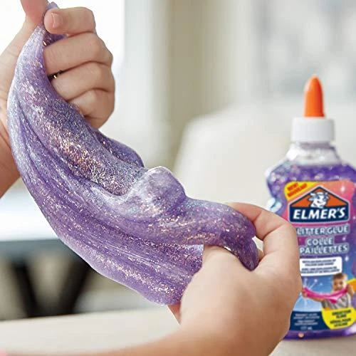 Elmer's blizgūs violetiniai klijai - 2077253