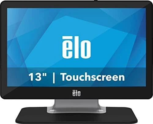 Monitorius ELO Touchsystems Touch 1302L 13,3 colio platus LCD darbalaukis, Full HD 1920 x 1080, projektuojamas talpinis 10 palietimų, USB valdiklis, apsauga nuo akinimo, nulinis rėmelis, USB-C, HDMI ir