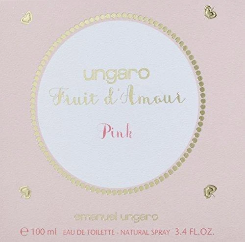 Emanuel Ungaro Fruit d'Amour Rožinė EDT tualetinis vanduo moterims, 100 ml